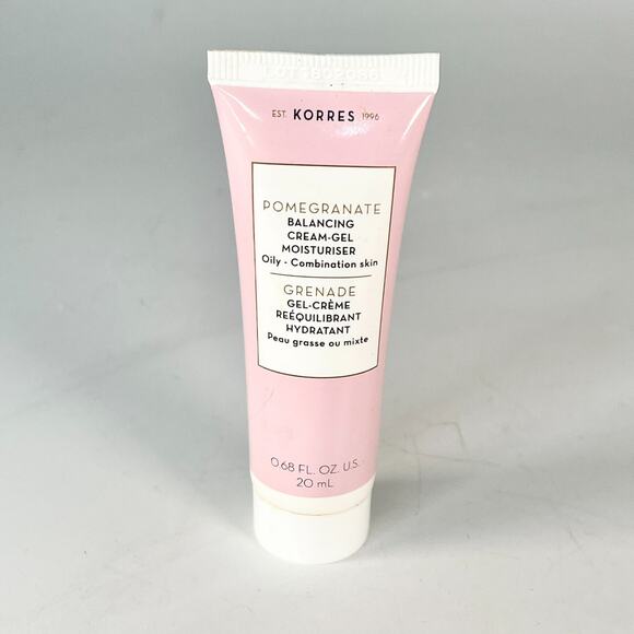Korres Other - Korres Pomegranate Balancing Cram Gel Moisturizer Travel .68 fl oz 20ml New